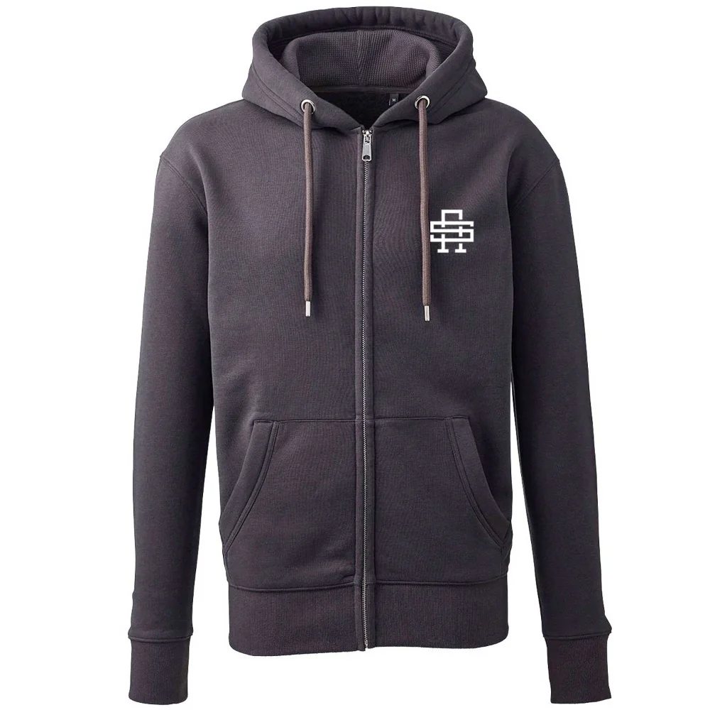 Caffeinated And Unsophisticated Lux Hoodie With Zip - Image 2