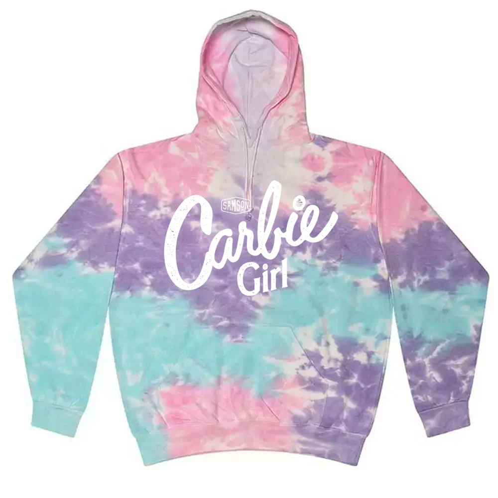 Carbie Girl Tie Dye Unisex Pullover Hoodie