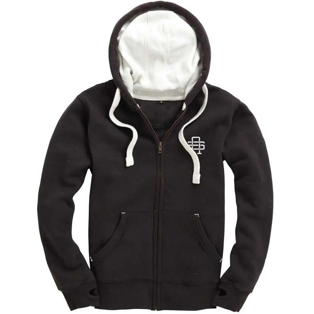 Coffee Because Crack Is For Wimps Hoodie With Zip - Image 2