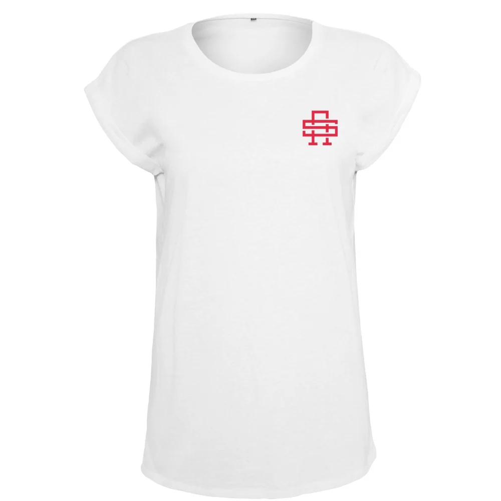 Daily Grind Ladies Washed Shoulder Tee - Image 4