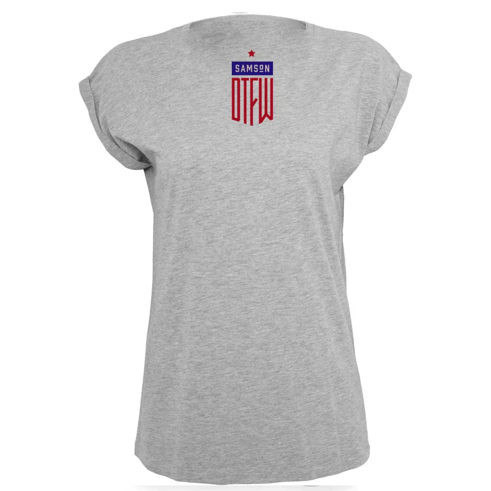 DTFW Retro Ladies Gym T-Shirt - Image 2