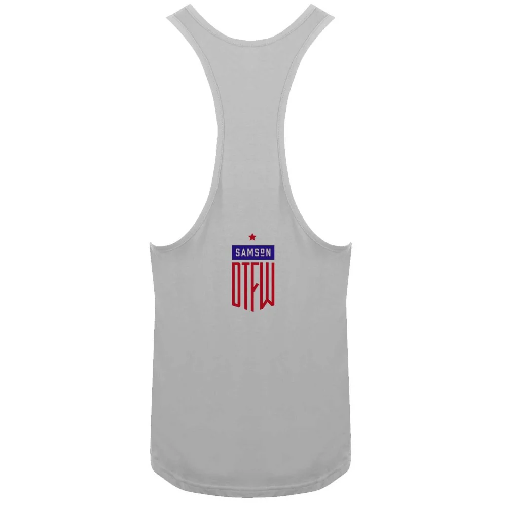 DTFW Retro Mens Bodybuilding Vest - Image 2