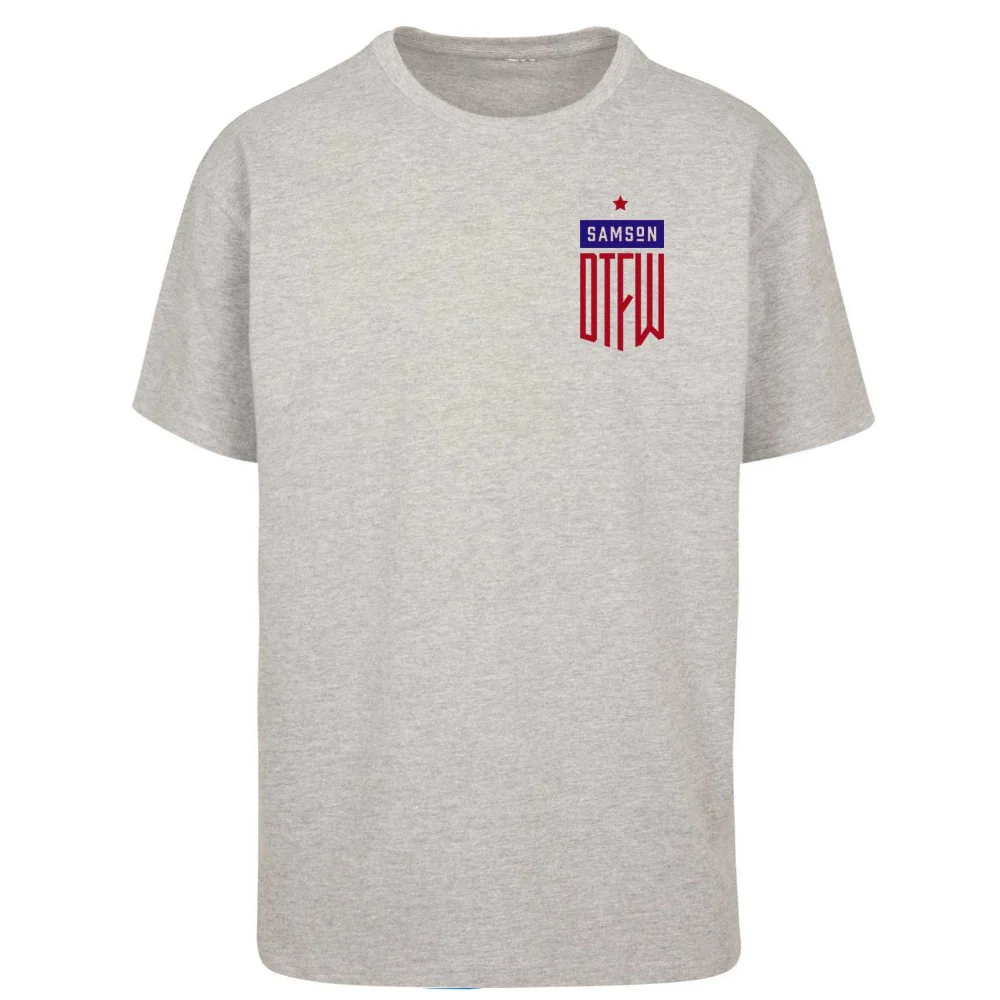 DTFW Retro Oversized Gym T-Shirt Grey
