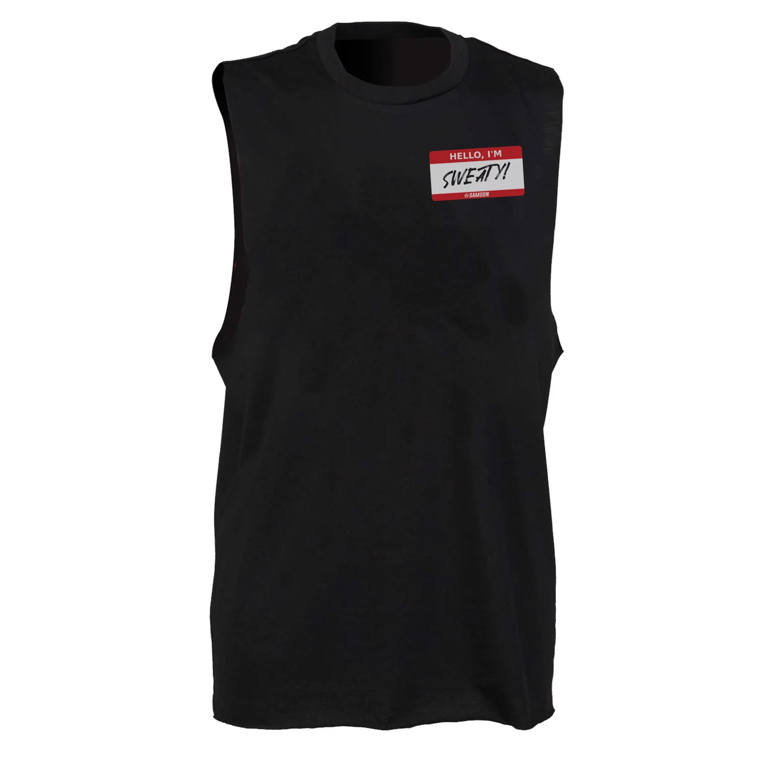 Hello I'm Sweaty- Mens Lightweight Gym Tank Top