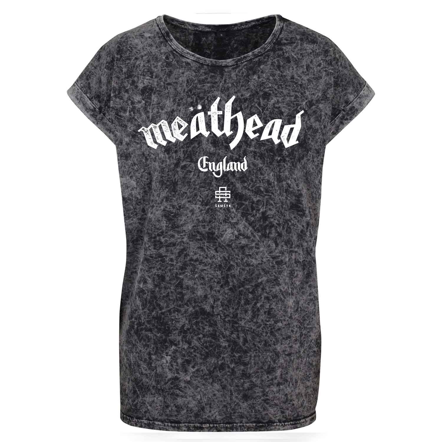 Meathead Ladies Washed Shoulder Tee