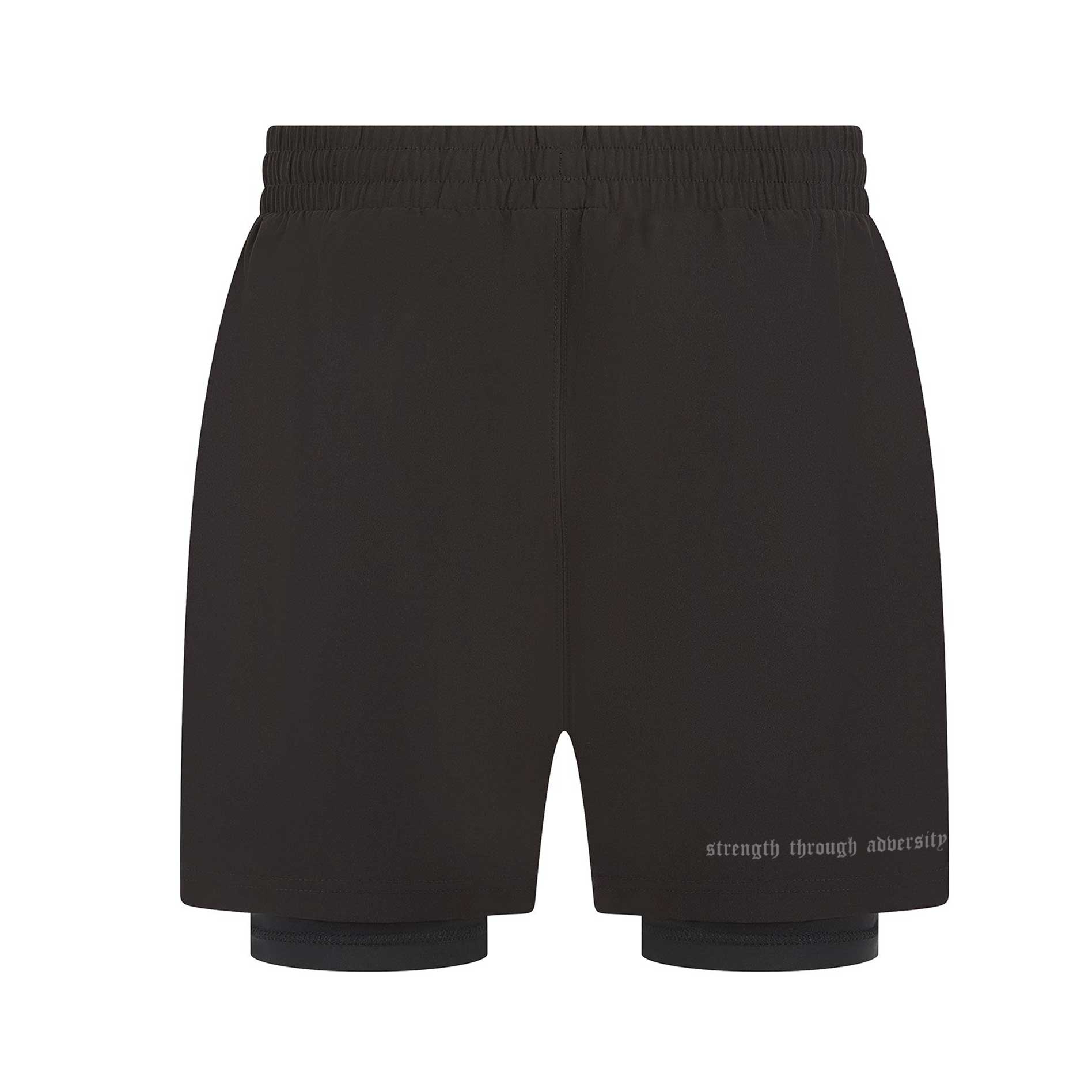 Men's Double Layer Functional Shorts - Image 2
