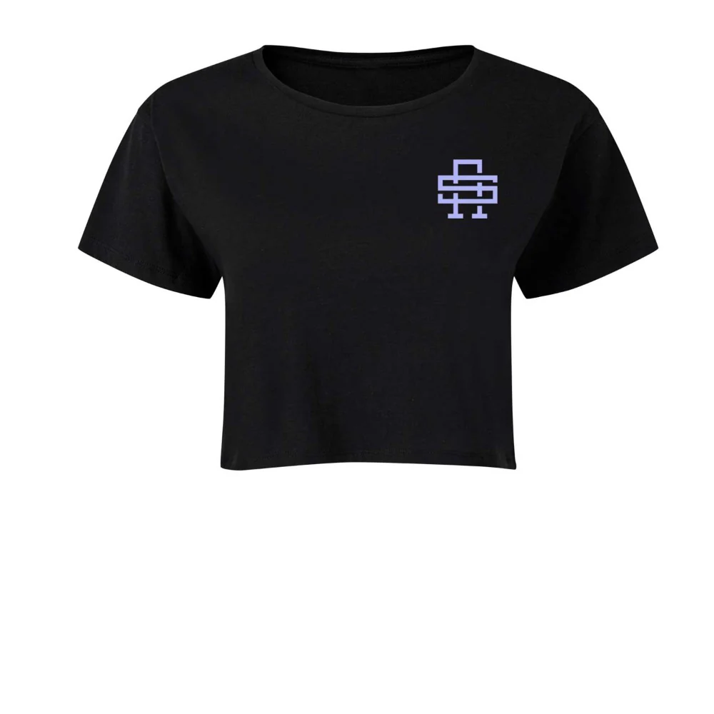 Procaffeinating Ladies Cropped Tee - Image 2