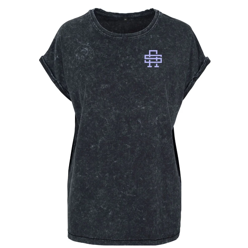 Procaffeinating Ladies Washed Shoulder Tee - Image 2