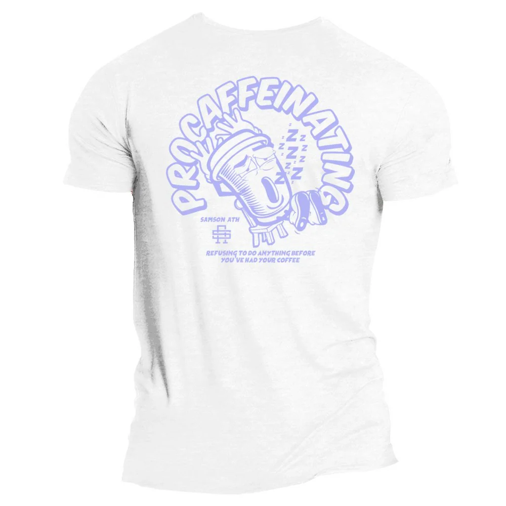 Procaffeinating Men's Muscle Fit T-Shirt - Image 3