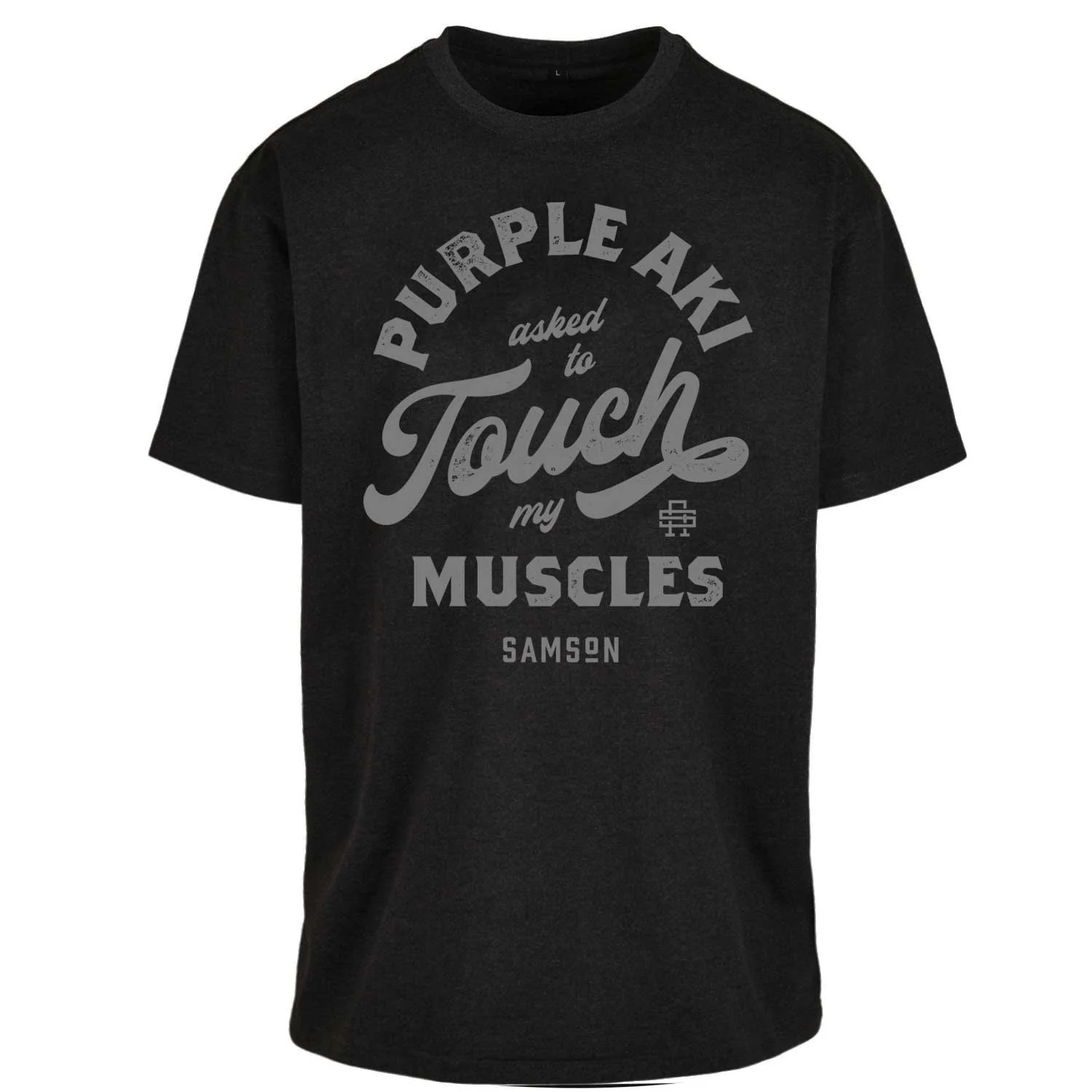 Purple Aki Oversized Gym T-Shirt