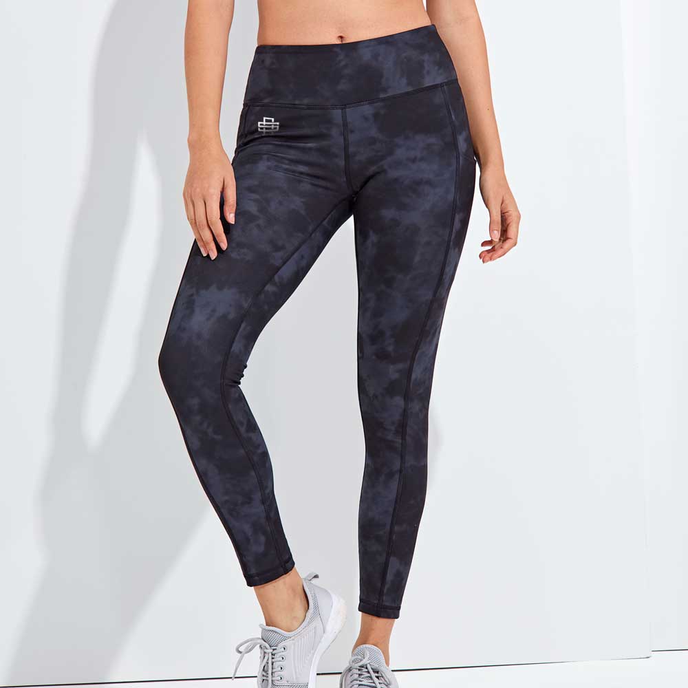 Recycled Tie Dye Gym Leggings - Image 3