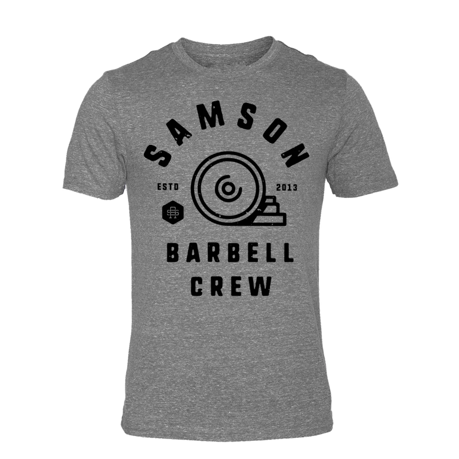 Samson Barbell Crew - Triblend TShirt - Image 2
