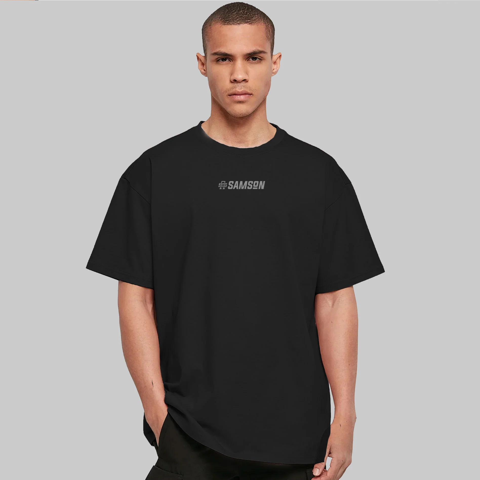Samson Strength Through Adversity - Oversized Gym T-Shirt - Image 3