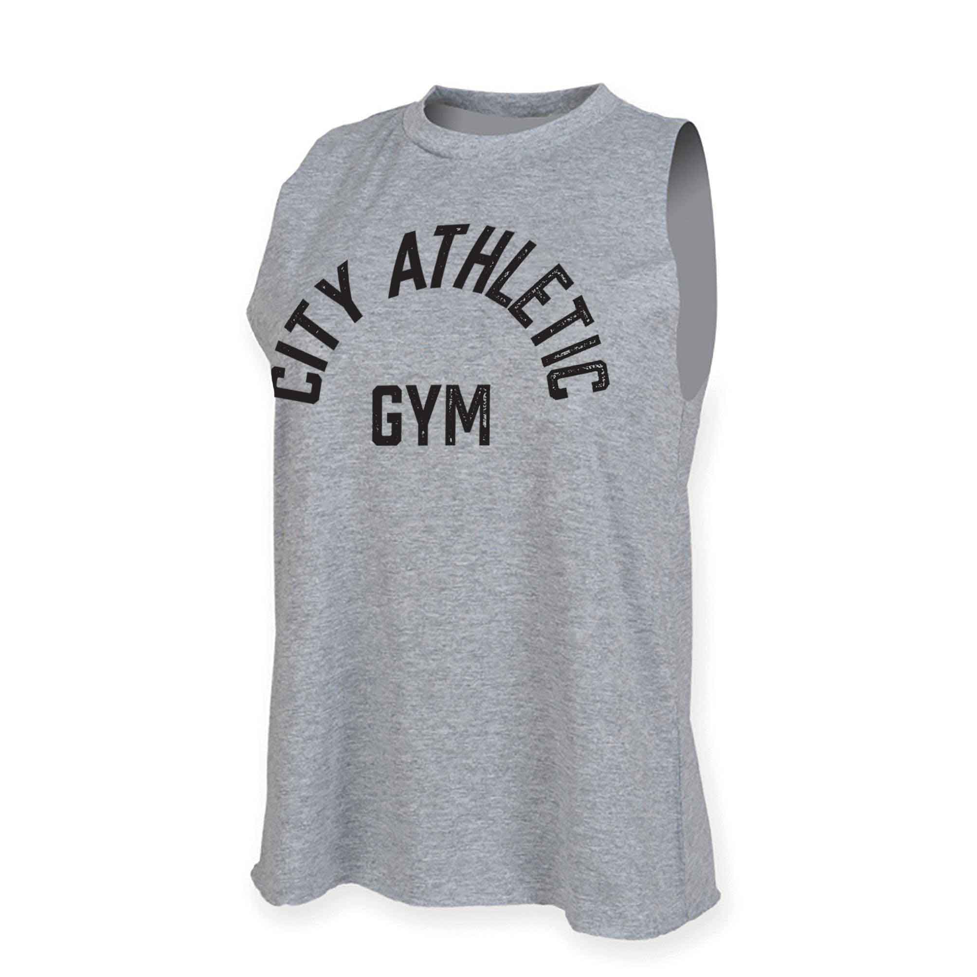 Samson x City Athletic Retro Ladies Lightweight Gym Tank Top - Image 2