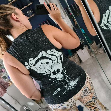 Skull Crushers - Ladies Gym Tank - Image 4